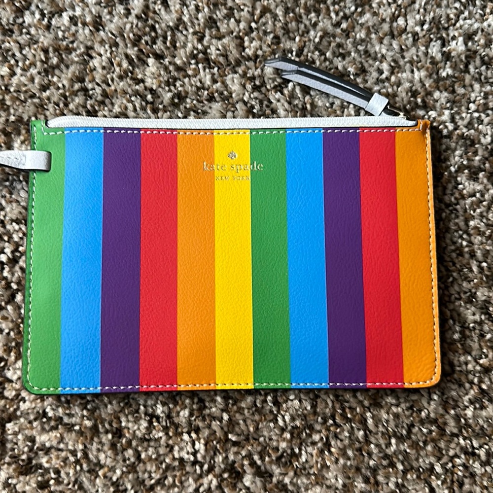 Kate Spade pride/rainbow purse